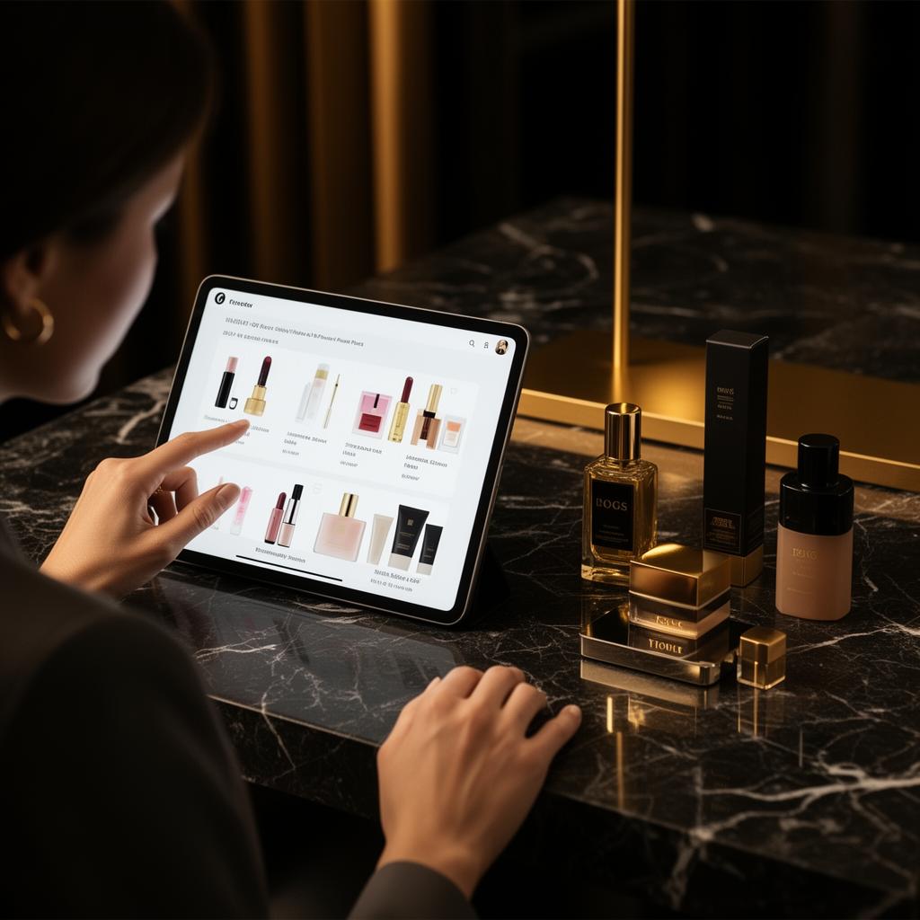 Creator reviewing product opportunities and selecting a brand collaboration.